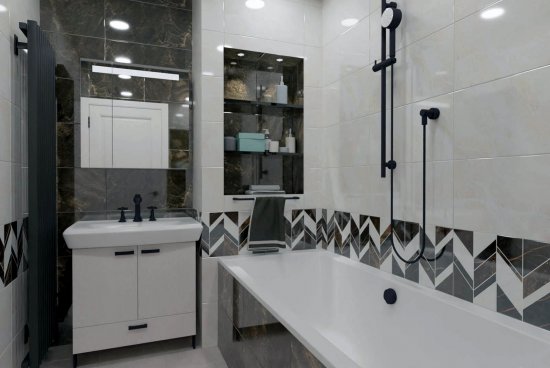 Плитка настенная Нефрит-Керамика Роял Ноэль 30x60 см 1.8 м² глянцевая цвет светло-бежевый