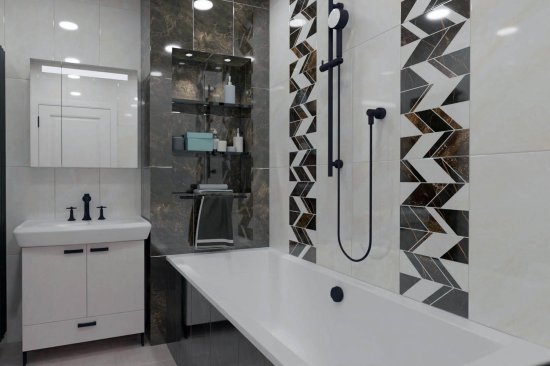 Плитка настенная Нефрит-Керамика Роял Ноэль 30x60 см 1.8 м² глянцевая цвет светло-бежевый