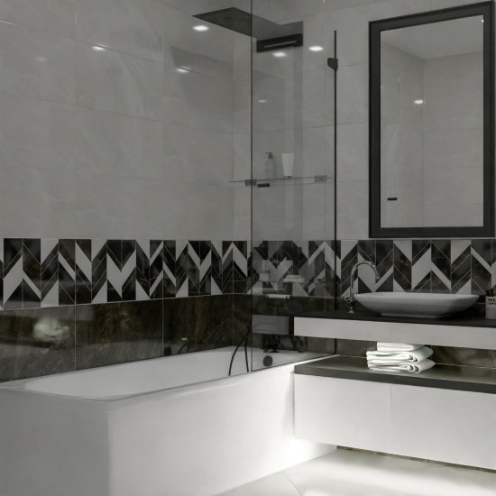 Плитка настенная Нефрит-Керамика Роял Ноэль 30x60 см 1.8 м² глянцевая цвет светло-бежевый