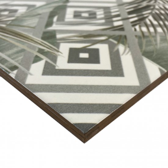 Плитка настенная Нефрит-Керамика Эклат 20x40 см 1.2 м² матовая цвет разноцветный