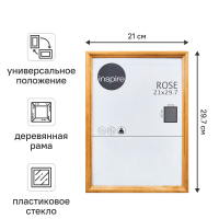 Рамка Inspire Rose 21x29.7 см дерево цвет светлый бук