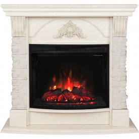 Электрический камин RealFlame Pallas 25/25,5 WT+Evrika 25,5 LED