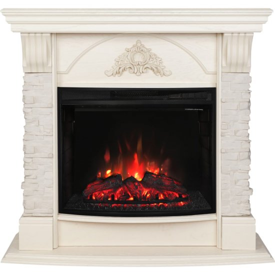 Электрический камин RealFlame Pallas 25/25,5 WT+Evrika 25,5 LED