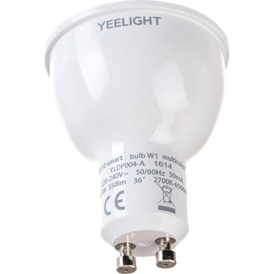 Умная лампочка YEELIGHT GU10 Smart bulb Multicolor