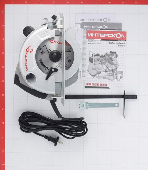 Пила дисковая электрическая Интерскол ДП-165/1200 1200 Вт 165 мм (96.1.0.00)