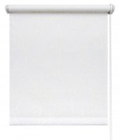 Штора рулонная Жардин 100x160 см белая