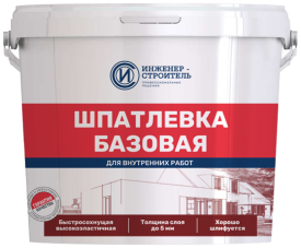 Шпатлевка базовая Инженер-Строитель 20 кг