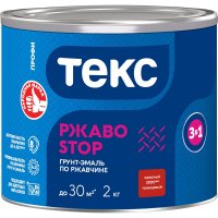 Грунт-эмаль по ржавчине Текс РжавоStop