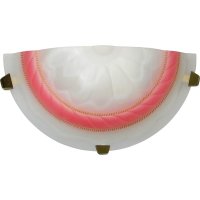 Светильник ЭЛЕТЕХ Орхидея 300/2 НББ 21-60 М19 розовый /кл.зол.