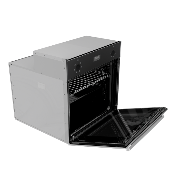 Электрический духовой шкаф Weissgauff EOV 676 60x60x60 см конвекция цвет черный