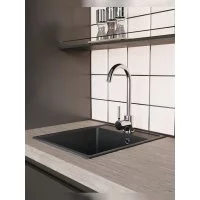 Кухонная мойка Teymi Helmi 57x50, бежевая матовая T120108