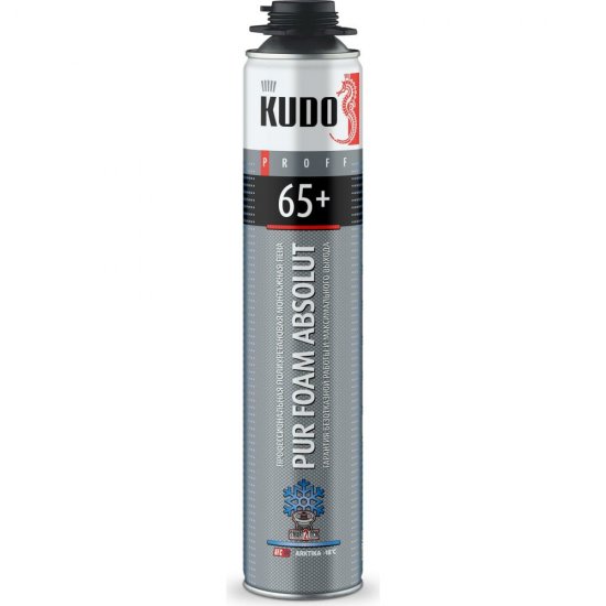 Полиуретановая монтажная пена KUDO PROFF 65+ARKTIKA