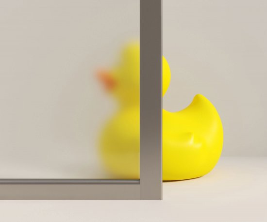 Душевая ширма Квадро Март квадратная 100x100x195см цвет профиля хром раздвижная стекло 6мм матовое