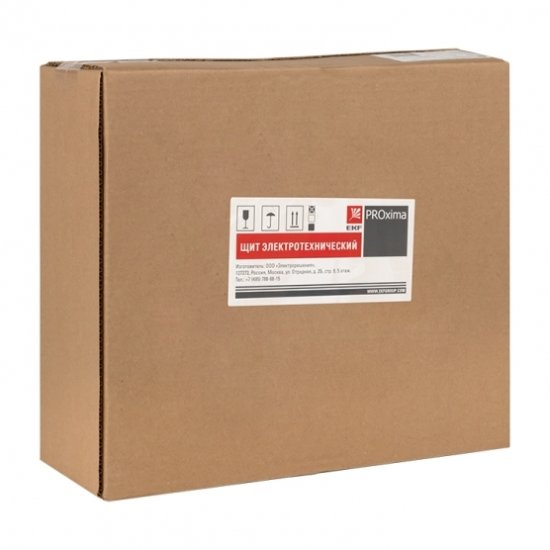 Щит распределительный встраиваемый EKF PROxima ЩРВ-18 металлический IP31 390х340х120 мм 18 модулей с замком