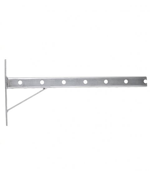 Кронштейн П-образный консольный 400х180 мм левый