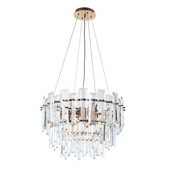 Люстра подвесная Arte Lamp Nicoletta E14 320 Вт 10 кв.м (A1052SP-8GO)