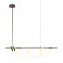 Люстра светодиодная подвесная Arte Lamp Klimt 47 Вт 3000К 18 кв.м (A2850SP-45PB)