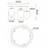 Люстра потолочная Arte Lamp Freddie E14 200 Вт 7 кв.м (A2231PL-5PB)