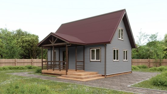 Конёк Ондулин Смарт DIY 1 м. красный