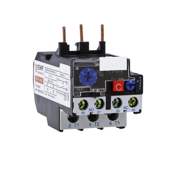 Реле тепловое EKF РТЭ-1307 (rel-1307-1.6-2.5) 660 В 2,5 А 3P