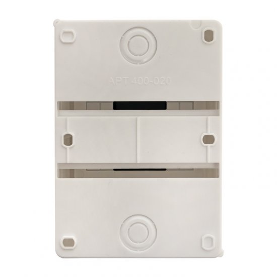 Щит распределительный навесной EKF PROxima КМПН 1/4 пластиковый IP30 140х100х65 мм 4 модуля прозрачная дверь светло-серый