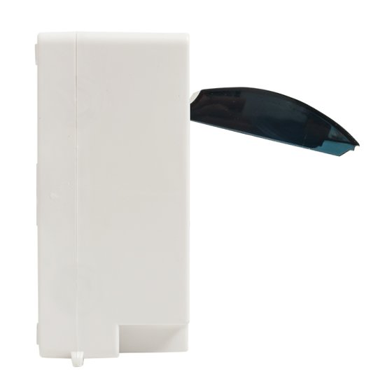 Щит распределительный навесной EKF PROxima КМПН 1/4 пластиковый IP30 140х100х65 мм 4 модуля прозрачная дверь светло-серый