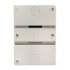Коробка под автомат EKF PROxima КМПН 1/4 IP30 65х100х140 мм 4 модуля с дверцей светло-серая