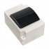 Коробка под автомат EKF PROxima КМПН 1/4 IP30 65х100х140 мм 4 модуля с дверцей светло-серая