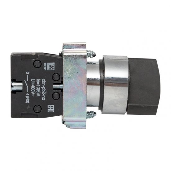 Переключатель EKF PROxima 230 В 2NO IP40 3P с фиксацией черный (xb2-bd33-65)