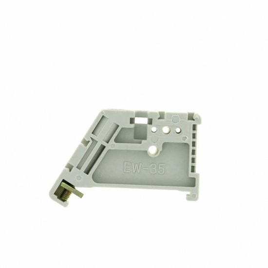 Зажим EKF PROxima EW для фиксации на DIN-рейке пластиковый (100 шт.) (ahdw-ew)