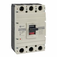 Автоматический выключатель в литом корпусе EKF PROxima ВА-99М 3P 400А 50 кА 400 В (mccb99-630-400m)