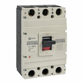 Автоматический выключатель в литом корпусе EKF PROxima ВА-99М 3P 400А 50 кА 400 В (mccb99-630-400m)