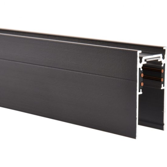 Магнитный накладной шинопровод Crystal lux CLT 0.113 01 L2000 BL