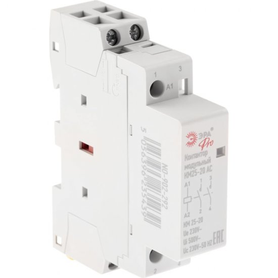 Модульный контактор ЭРА PRO NO902292 КМ2520 AC