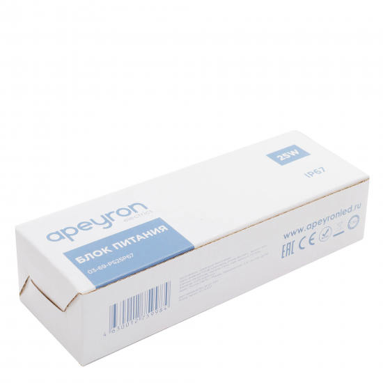 Блок питания влагозащищенный 12 В 25Вт IP67