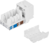 Розетка компьютерная накладная Lexman RJ45 цвет белый
