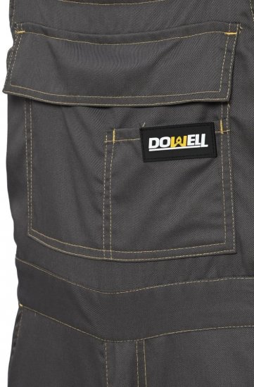 Полукомбинезон рабочий Dowell BASIC цвет темно-серый размер XL/56 рост 188-194 мм