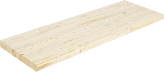 Ступень прямая цельноламельная лиственница сорт AB 40x300x900 мм