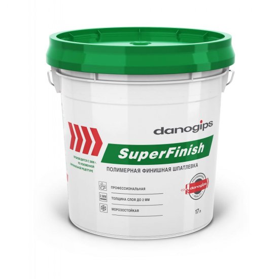 Универсальная шпатлевка DANOGIPS SUPER FINISH