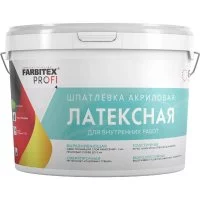 Акриловая латексная шпатлевка Farbitex ПРОФИ 4300002912