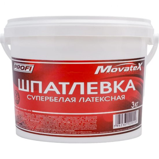 Латексная шпаклевка Movatex Т05874