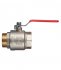 Кран шаровой латунный Valtec Base 2 ВР(г) х 2 НР(ш) ручка прямой (VT.215.N.09)