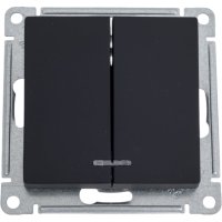 Двухклавишный выключатель Systeme Electric ATLASDESIGN