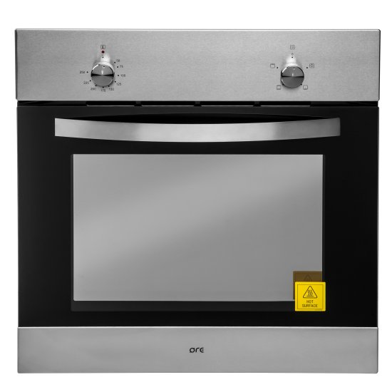 Электрический духовой шкаф ORE VA60 59.5x59.5x51.5 см цвет серебристый