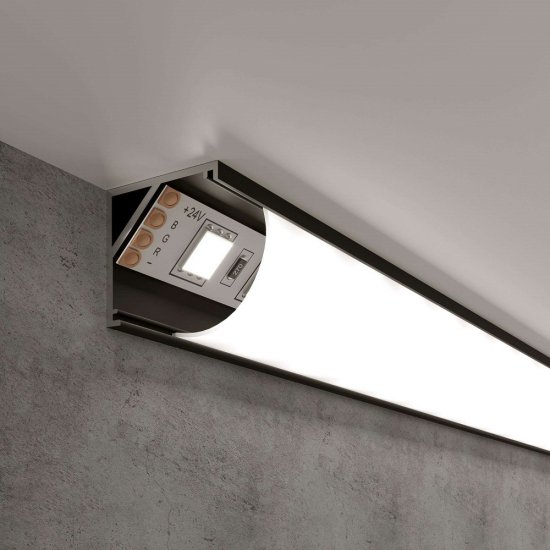 Профиль для светодиодной ленты Elektrostandard LL-2-ALP008 (a053627) 2 м угловой