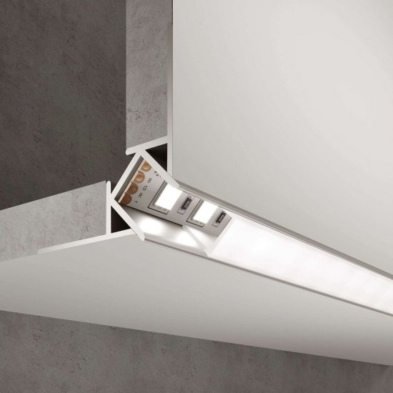 Профиль для светодиодной ленты Elektrostandard LL-2-ALP015 (a053635) 2 м угловой