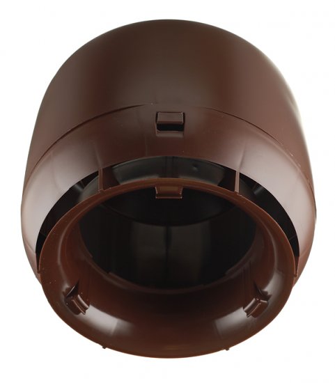 Колпак Поливент для изолированного выхода d160 мм коричневый RAL 8017