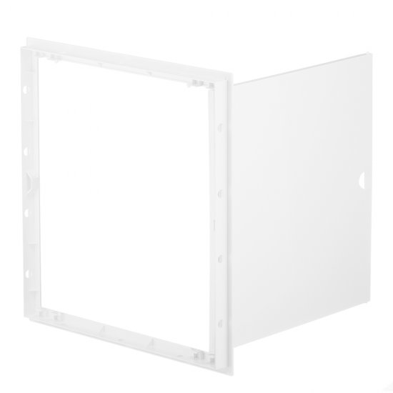 Люк ревизионный Era пластиковый 418х418 мм врезной с ручкой