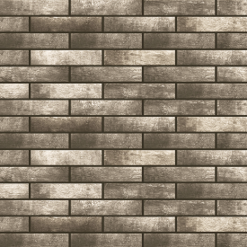 Плитка клинкерная Cerrad Loft brick pepper серый 0.6 м²