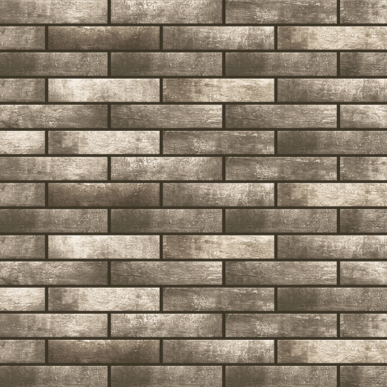 Плитка клинкерная Cerrad Loft brick pepper серый 0.6 м²